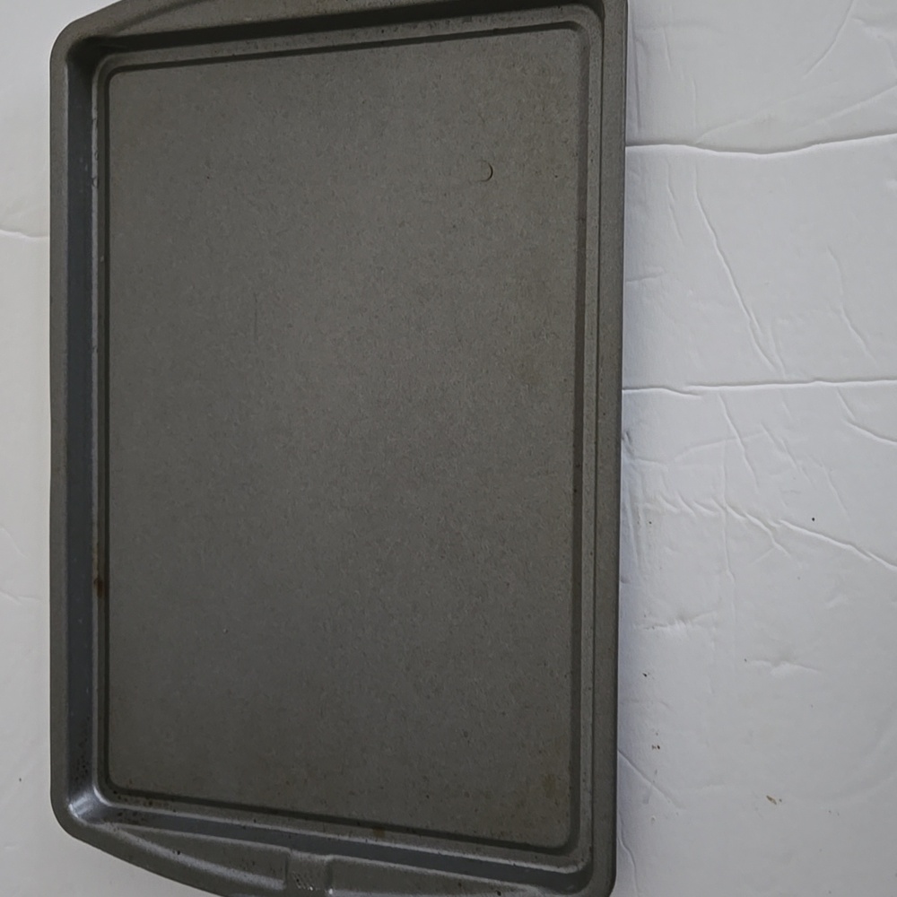 Three Piece Non-Stick Gray Roasting Pan Set with Rack - Picture 3 of 6